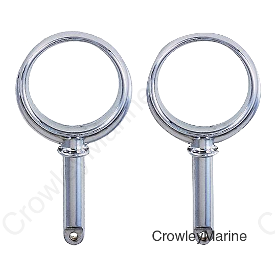 Round Type Rowlock Horns Chrome Plated Zinc