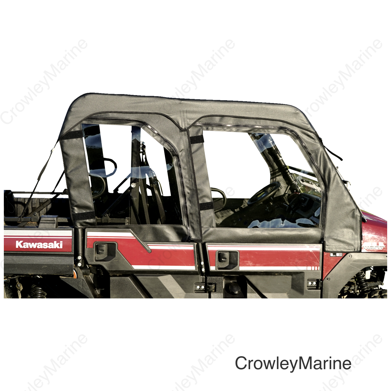 Soft Upper Doors - Black - Mule Pro-FXT