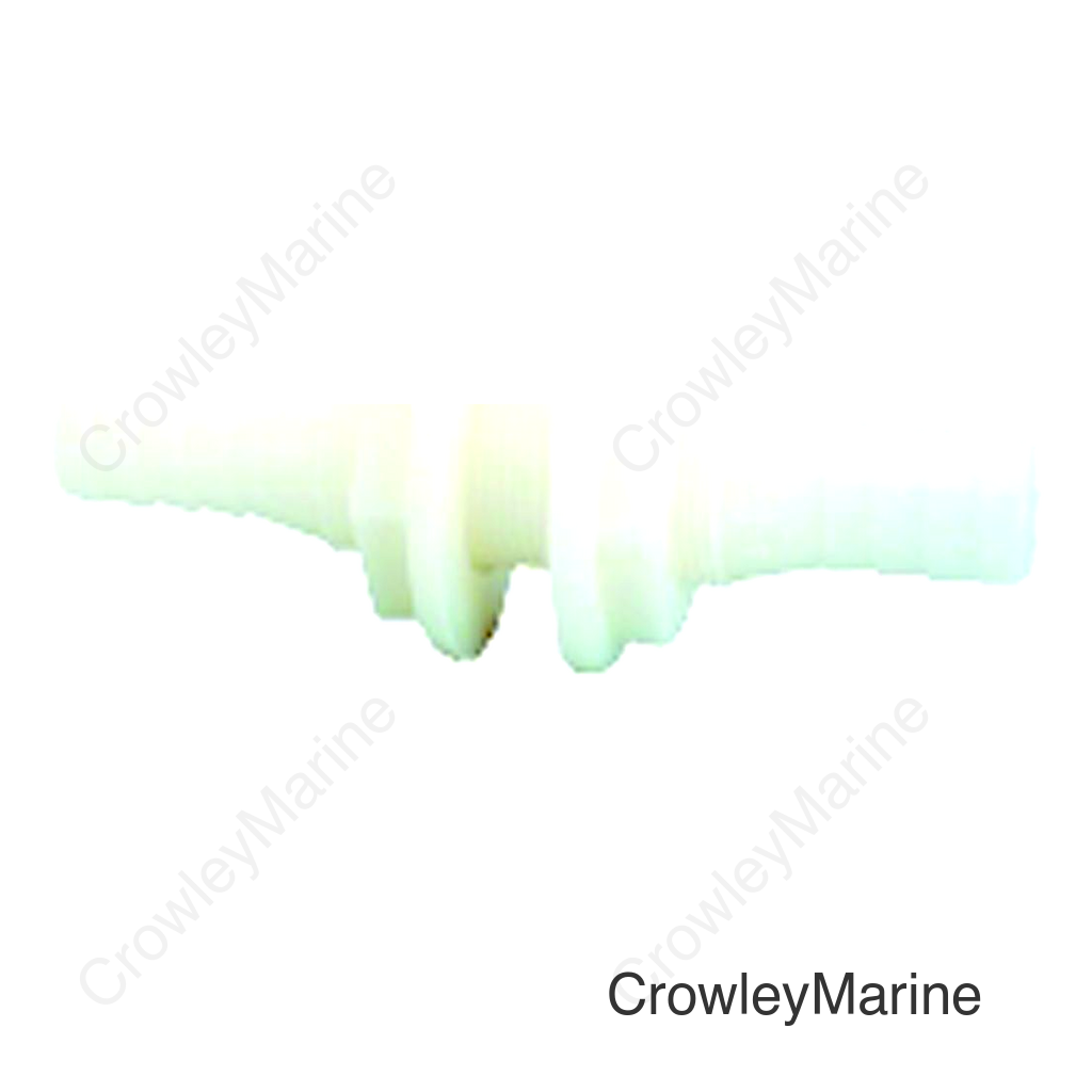 Attwood Polypropylene Double Ended Thru-Hull Connection For 3/4" Hose