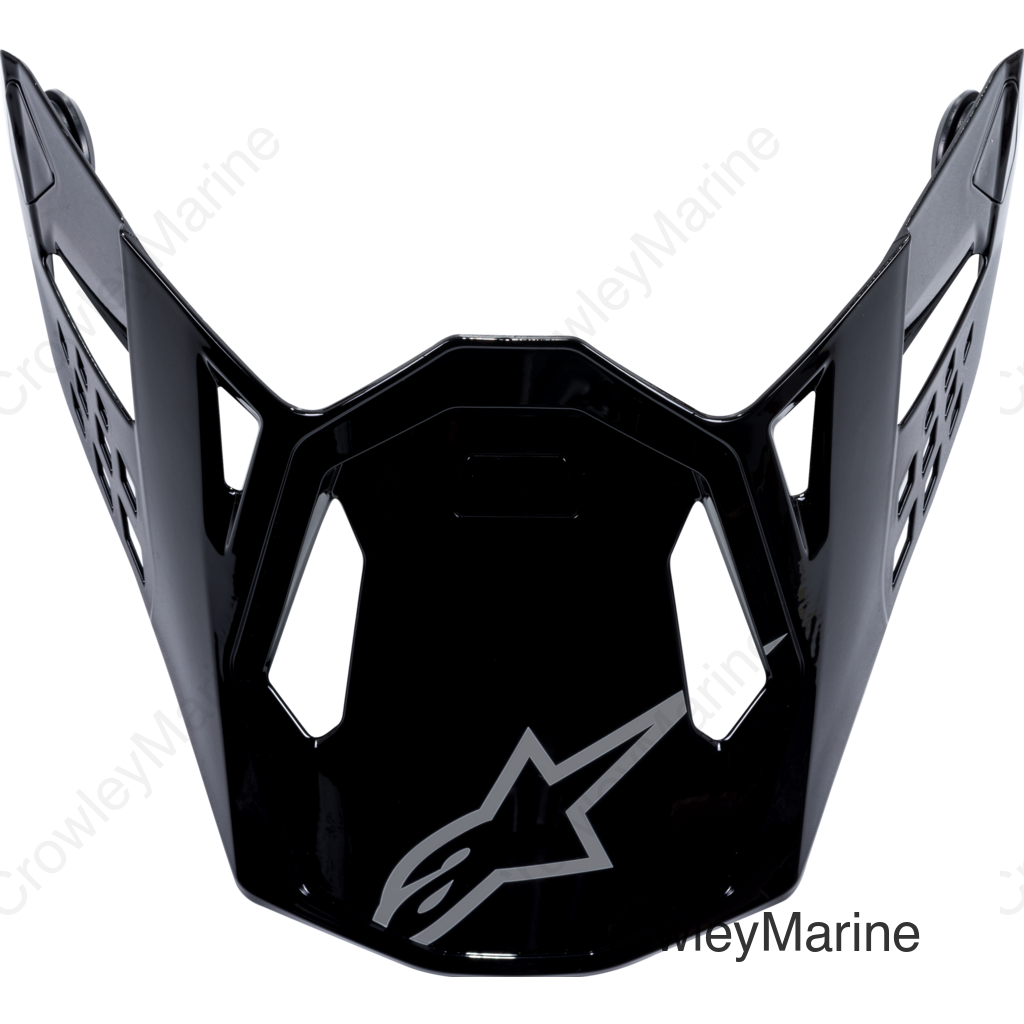 M8 HELMET VISOR GLOSSY BLACK