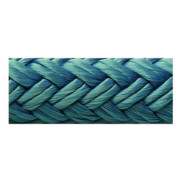 Seachoice Double-Braid Nylon Dock Line w/ Eye Splice, Pre-Shrunk, Heat Stabilized, 3/8 In. X 20 Ft., Burgundy thumbnail-5