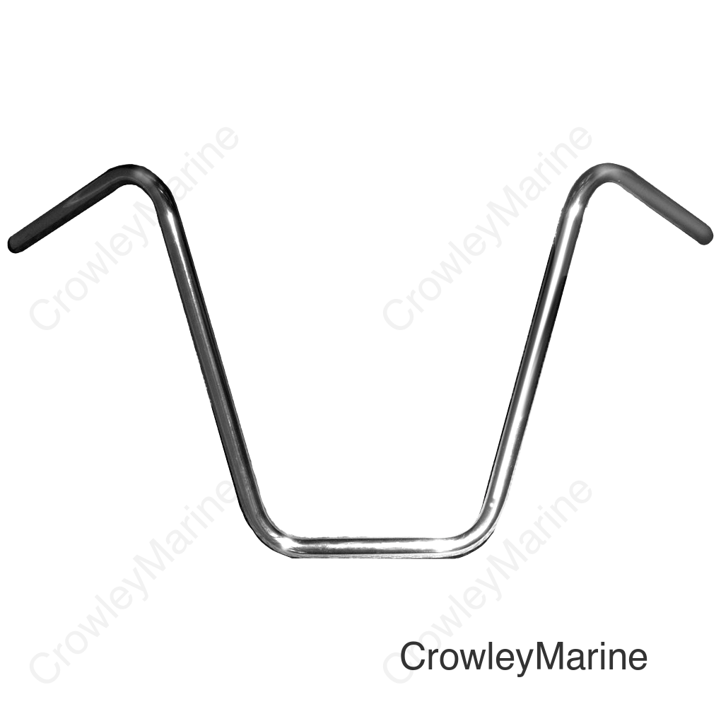 7/8" HANDLEBAR APE HANGER 14" RISE CHROME