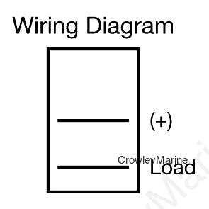 JR Products 12025 White Triple RV Rocker Switch Assembly with Bezel