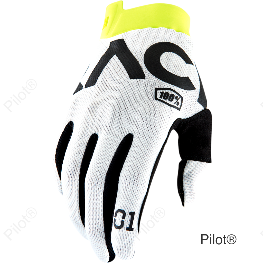 Racr iTrack Gloves - White - Small