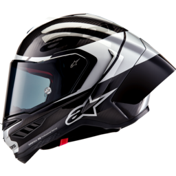 Supertech R10 Helmet - Element - Carbon/Silver/Black - Large thumbnail-6