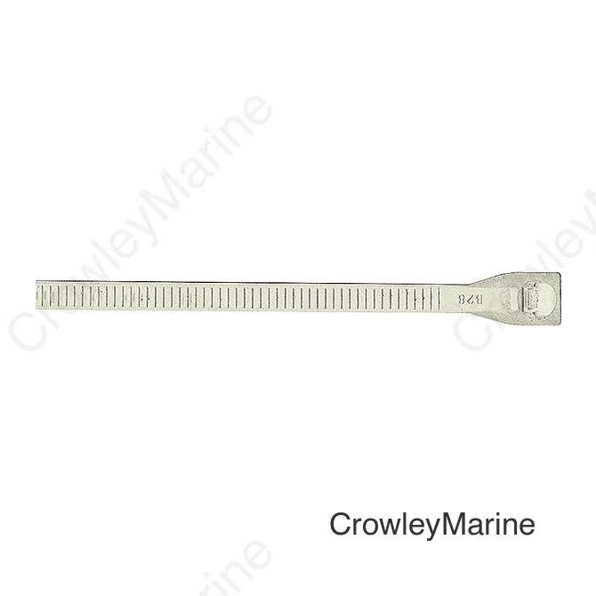 14" Nylon Standard Cable Tie, 25 Pcs. Natural