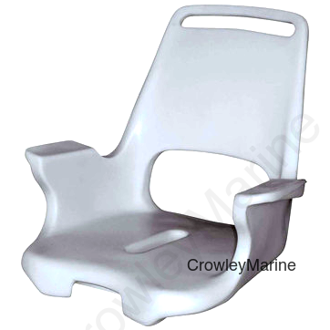 Roto Molded Seat Shell Only - No Cushions (8WD1007-1)