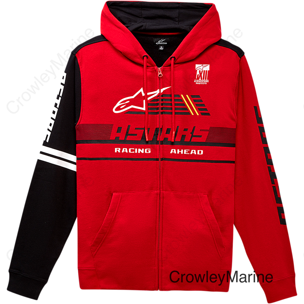Overtake Hoodie - Red - XL