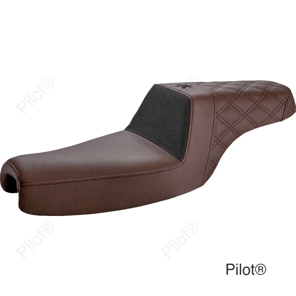 Unknown Industries Seat - Front Carbon Fiber/Black Gripper Lumbar/Rear Lattice Stitch - XL '04-'23