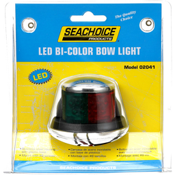 Seachoice LED Bow Light, Marine Navigation, Chrome Bi-Color, 2-Mile Visibility for Sail or Powerboats Under 66 Feet thumbnail-5
