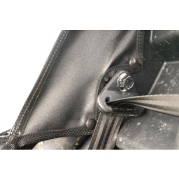 Soft Full Doors - Rear Window - Black - Can-Am X3 thumbnail-2