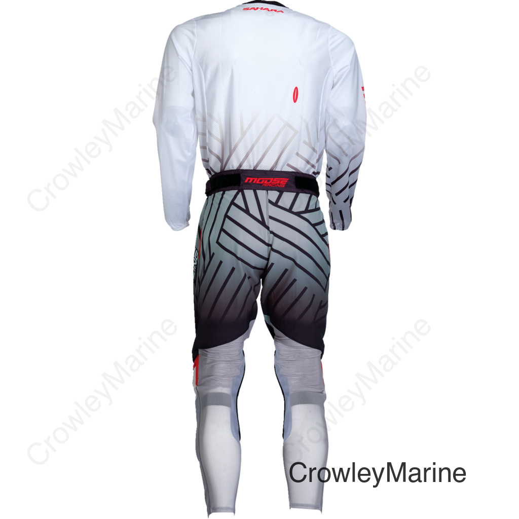 JERSEY SAHARA BLACK/WHITE XL