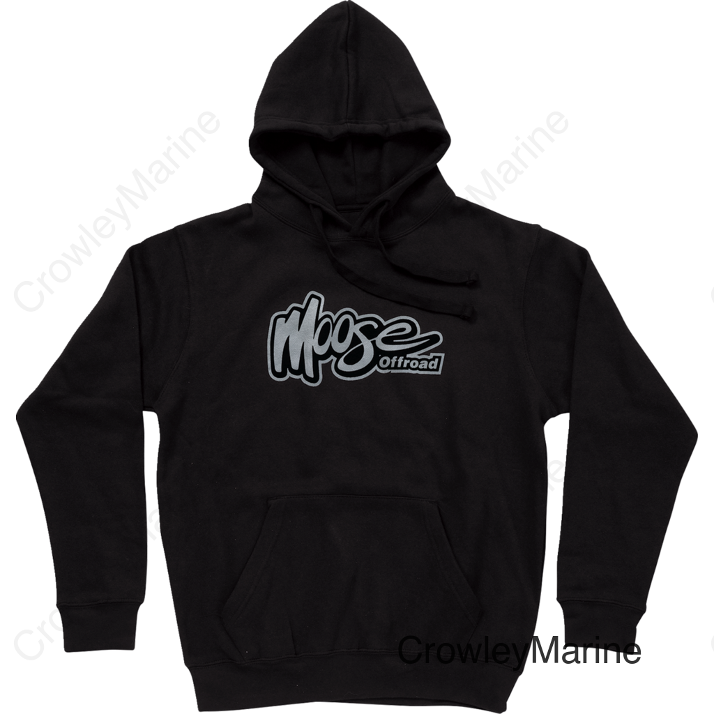 HOODIE WMN MOOSE OFFROAD BLACK XL