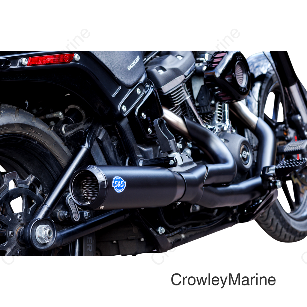 2-into-1 Qualifier Exhaust System - Race Only - Guardian Black