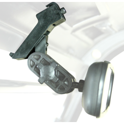 Adapter - Mirror/Rear View - Sun Visor/Roll Cage - Black thumbnail-3