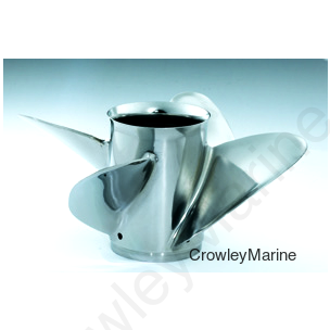Turbo 2+2 Prop - 4 Blade 14x22RH Stainless Steel