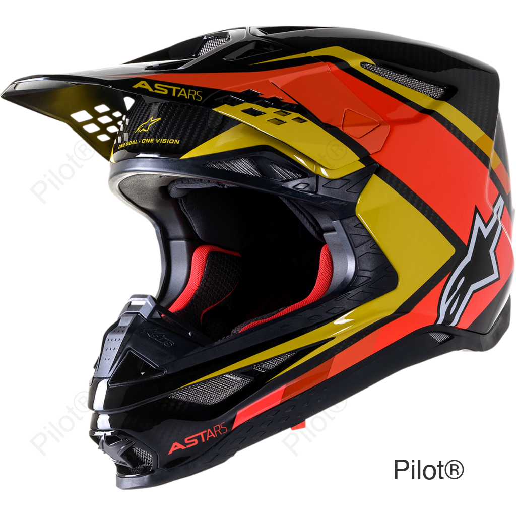 Supertech M10 Helmet - Meta 2 - MIPS® - Black/Yellow/Orange - 2XL