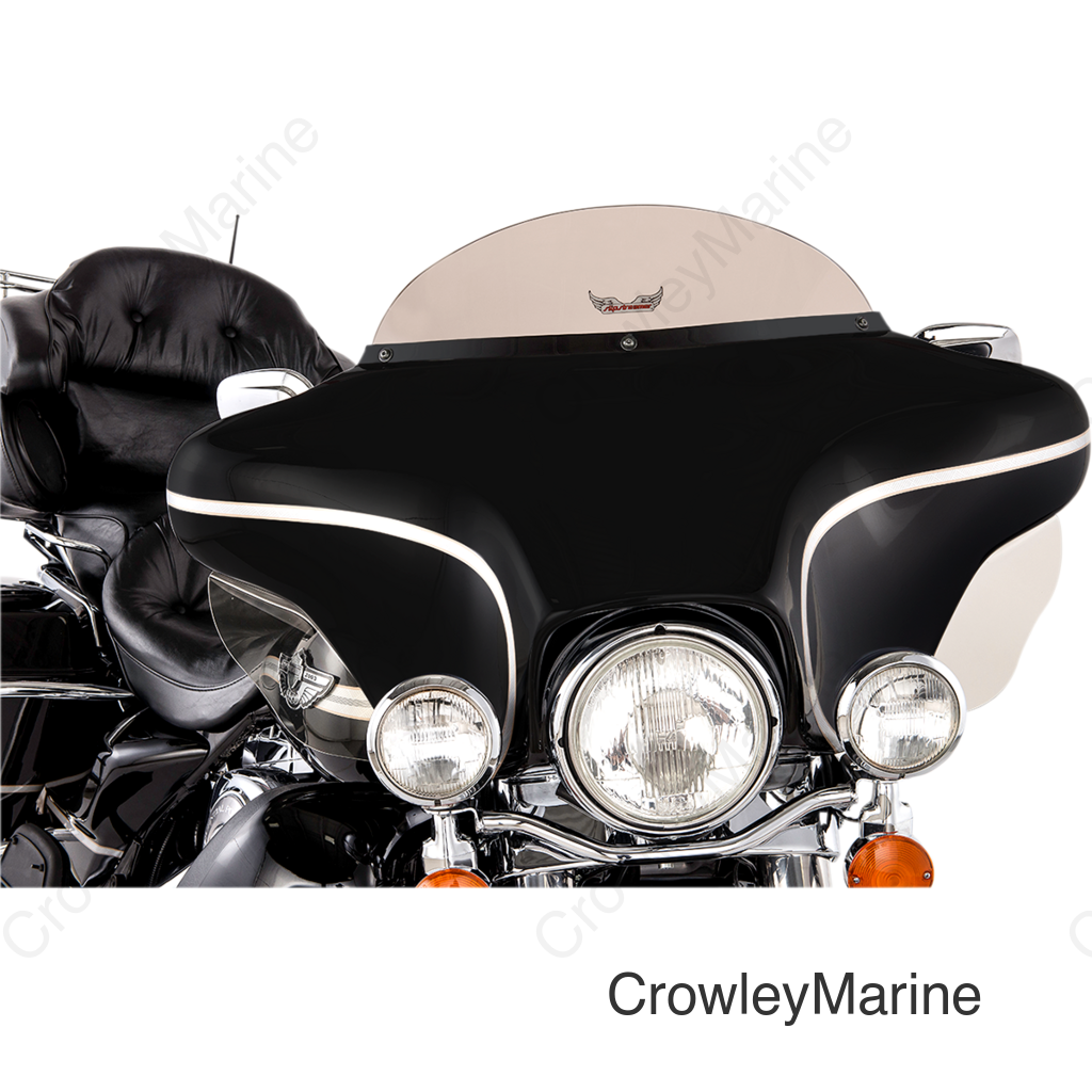 WINDSHIELD SMOKE 6" FLHT 96-13 REPLACEMENT