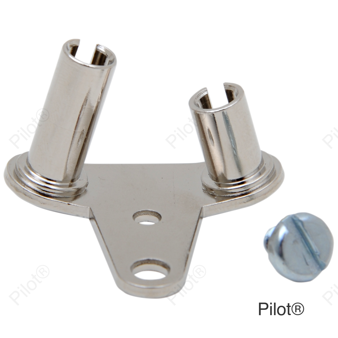 Throttle Cable Guide and Bracket - Super E/G Butterfly