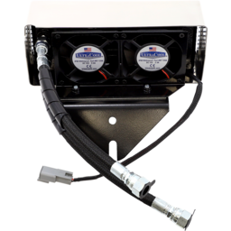 Oil Cooler Kit - Chrome - Dyna