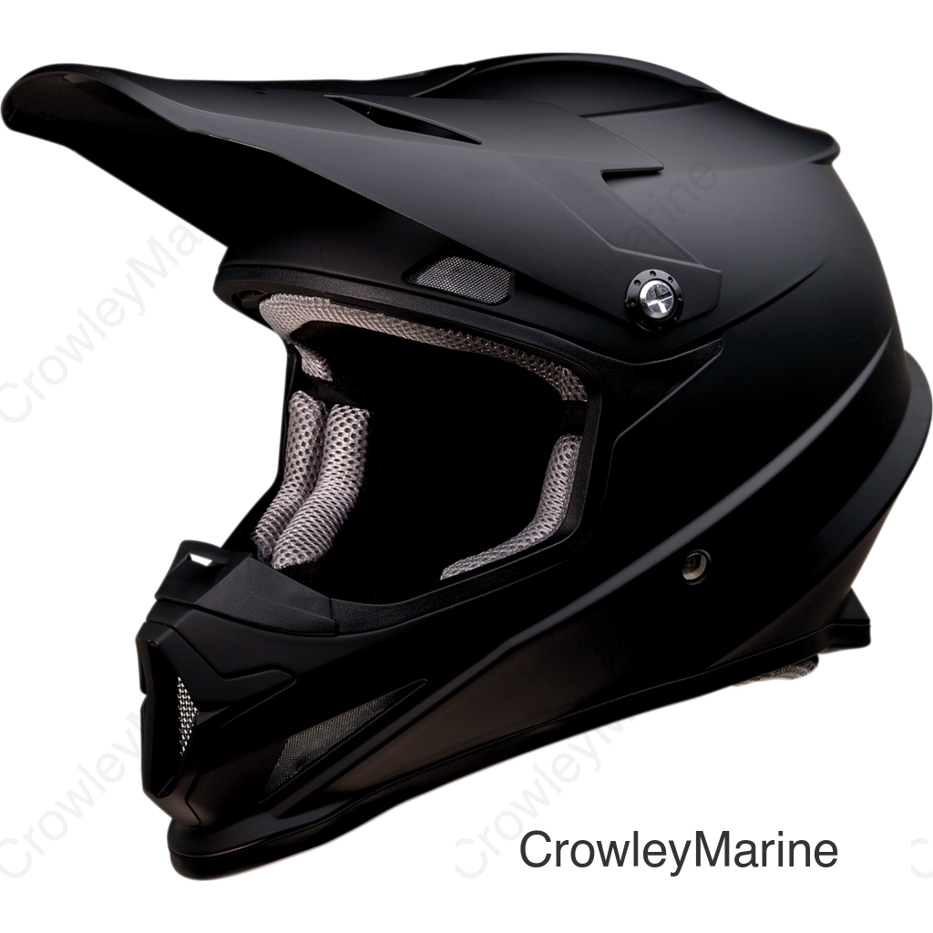HELMET RISE FLAT BLK XL