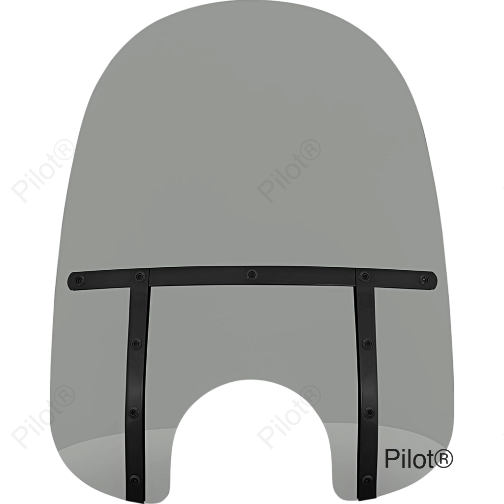 Fats Windshield - Black Smoke - 21"