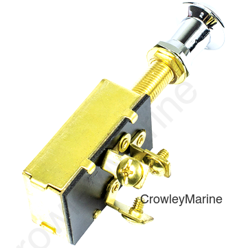 Off-On-On, 3 Screw Terminals, SPDT