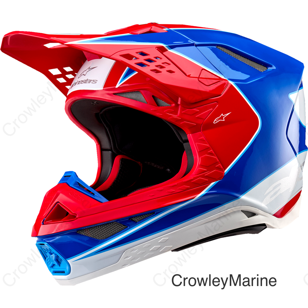 Supertech M10 Helmet - Aeon - MIPS® - Gloss Bright Red/Blue - 2L