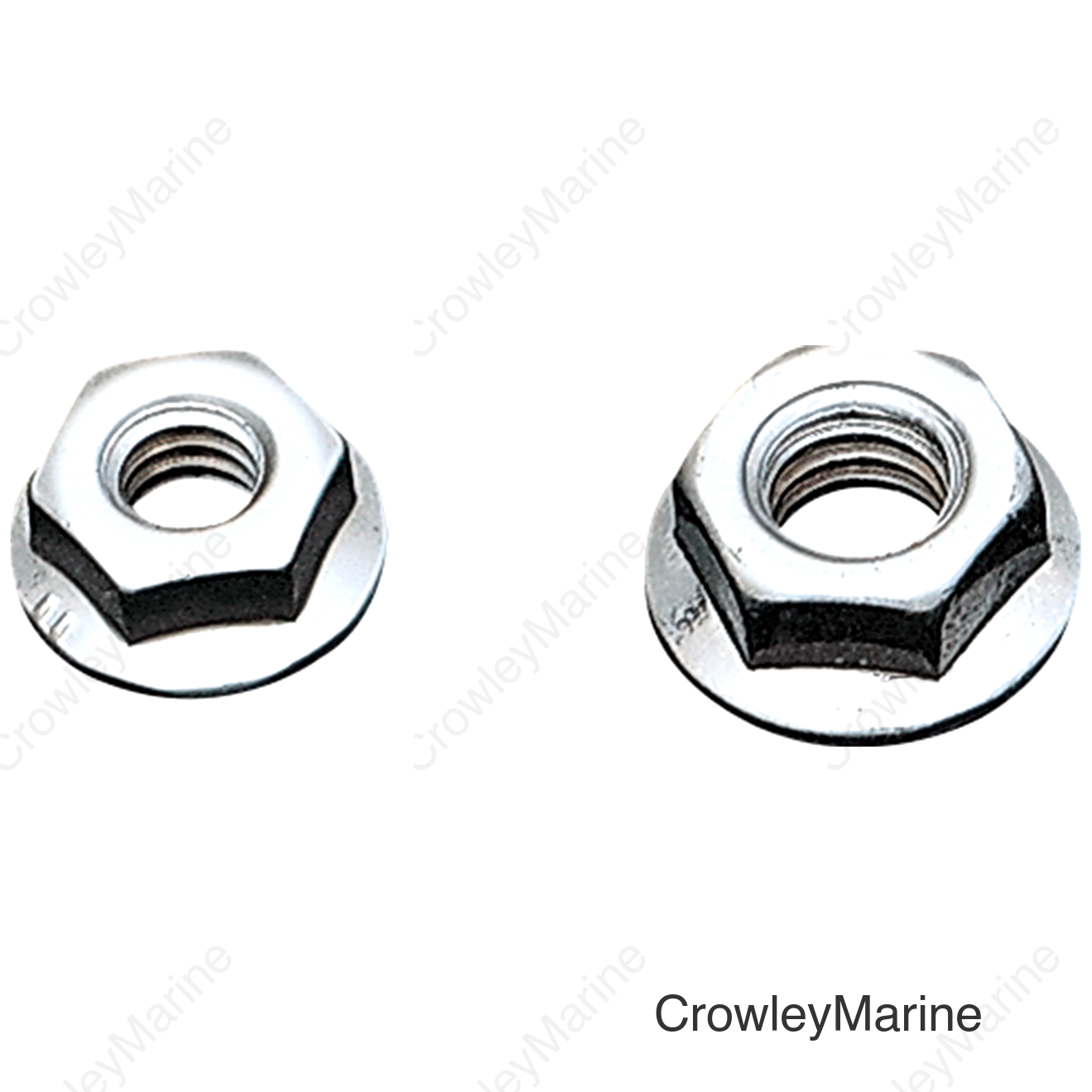 NUT FLANGE 1/2-13 CHROME