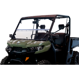 Folding Windshield - Hard Coated Polycarbonate - Defender thumbnail-4