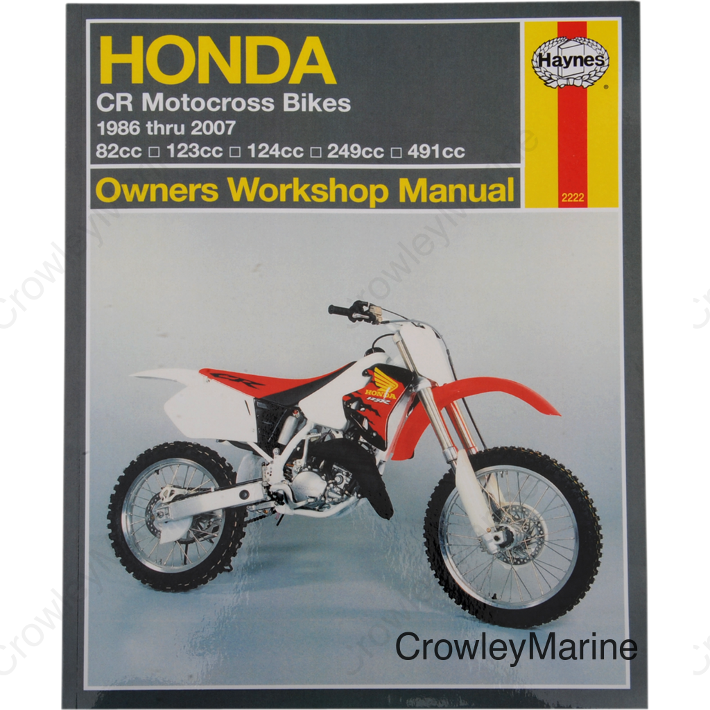 MANUAL, CR250/500