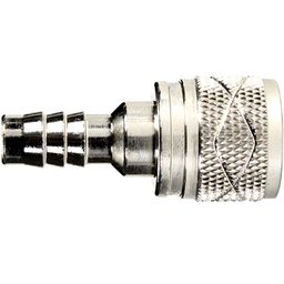 3/8" Barb Female Hose-to-Tank, (Up to 90 Hp), Chrome Plated Brass