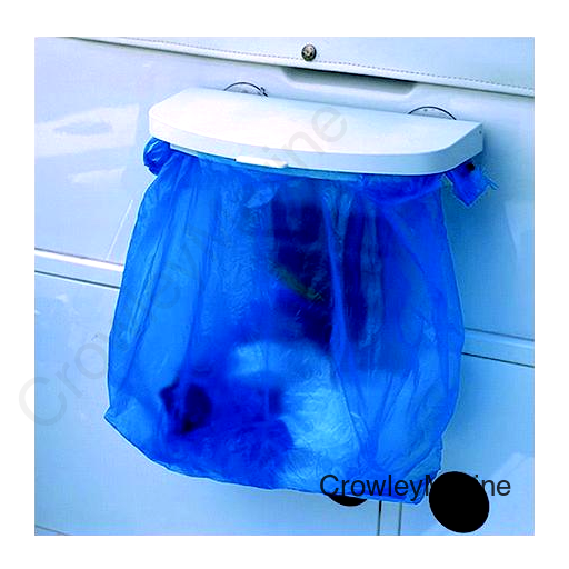 BoatMates 21321 Trash Bagger, White