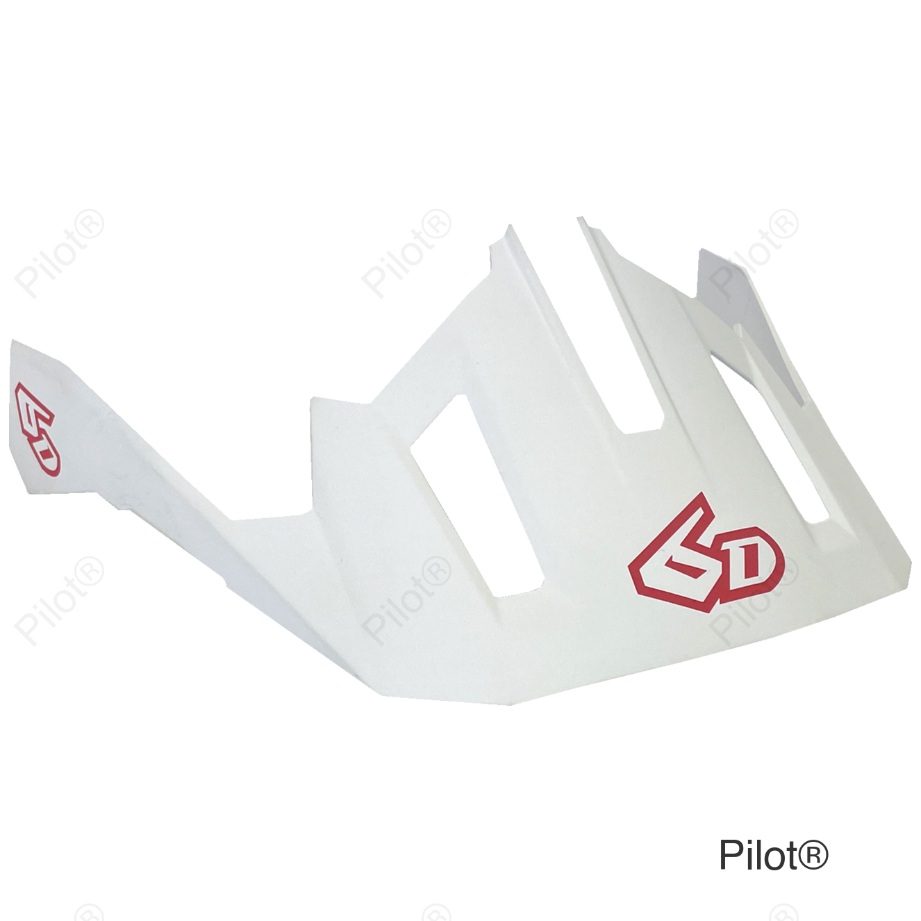 ATB-2T Visor - Ascent - White - XS/S
