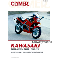 REPAIR MANUAL KAW ZX 500/600 NINJA