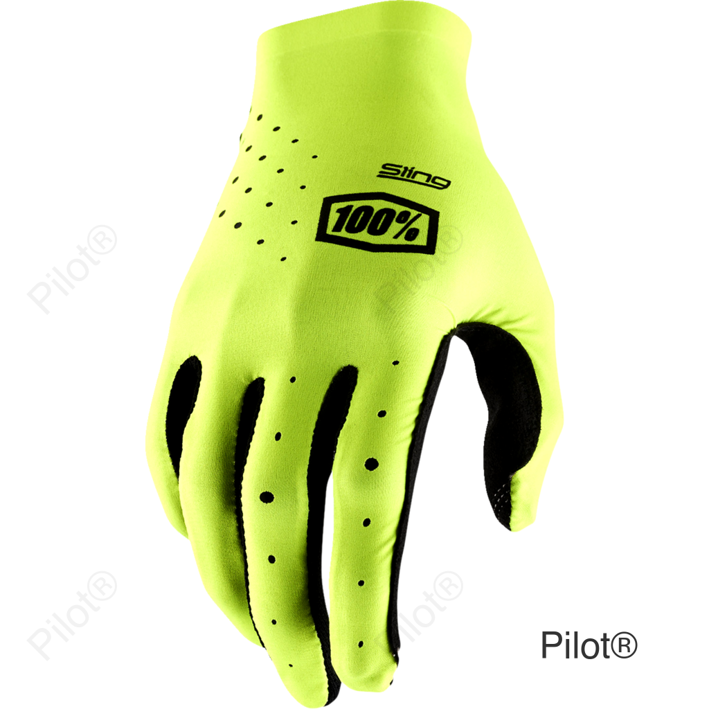 Sling MX Gloves - Fluorescent Yellow - Medium