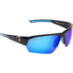 Seachoice 98820 "Atlantis" Polarized Sunglasses, Frame: Shiny Black, Lens: Blue Mirror thumbnail-1