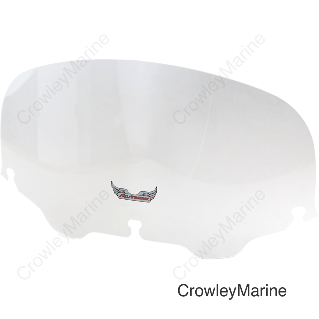WINDSHIELD CLEAR 10" FLHT 96-13 REPLACEMENT