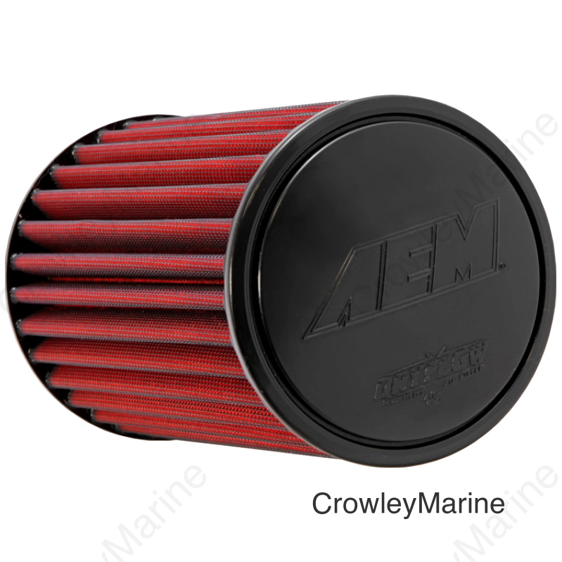 AEM 3.25 in DRY Flow Short Neck 9 in Element Filter