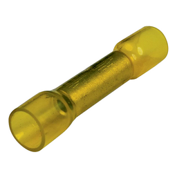 Seachoice Heat Shrink Butt Connector, Marine Grade Heat-Shrinkable Butt Splices, Yellow, Pack of 100, 12-10 Wire Range thumbnail-4