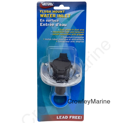WATER INLET, 2-3/4" DIE CAST FLG, MPT, SLVR, PKG (RV0000555)