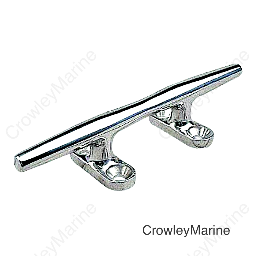 Sea-Dog 041608 Cleat, Stainless Open Base,A:8" , B:1-1/2", C:2-13/16", D:1-3/8",1/4" FH