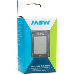 MSW Miniac GO GPS Bike Computer - GPS Wireless