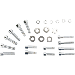 Bolt Kit - Transmission Side Cover - Socket-Head - Chrome