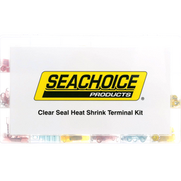 Seachoice Wire Terminal Heat Shrink Kit, 120 Piece, Clear thumbnail-3