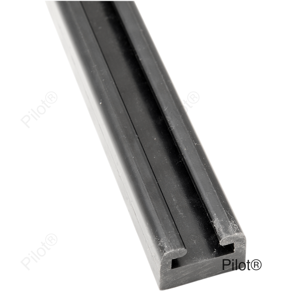 Black Replacement Slide - UHMW - Profile 24 - Length 69.00" - Polaris