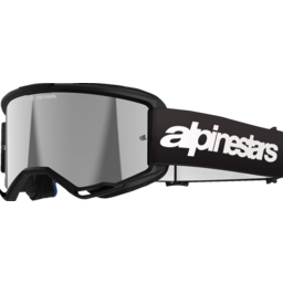 Vision 3 Goggle - Wordmark - Black - Silver Mirror thumbnail-3