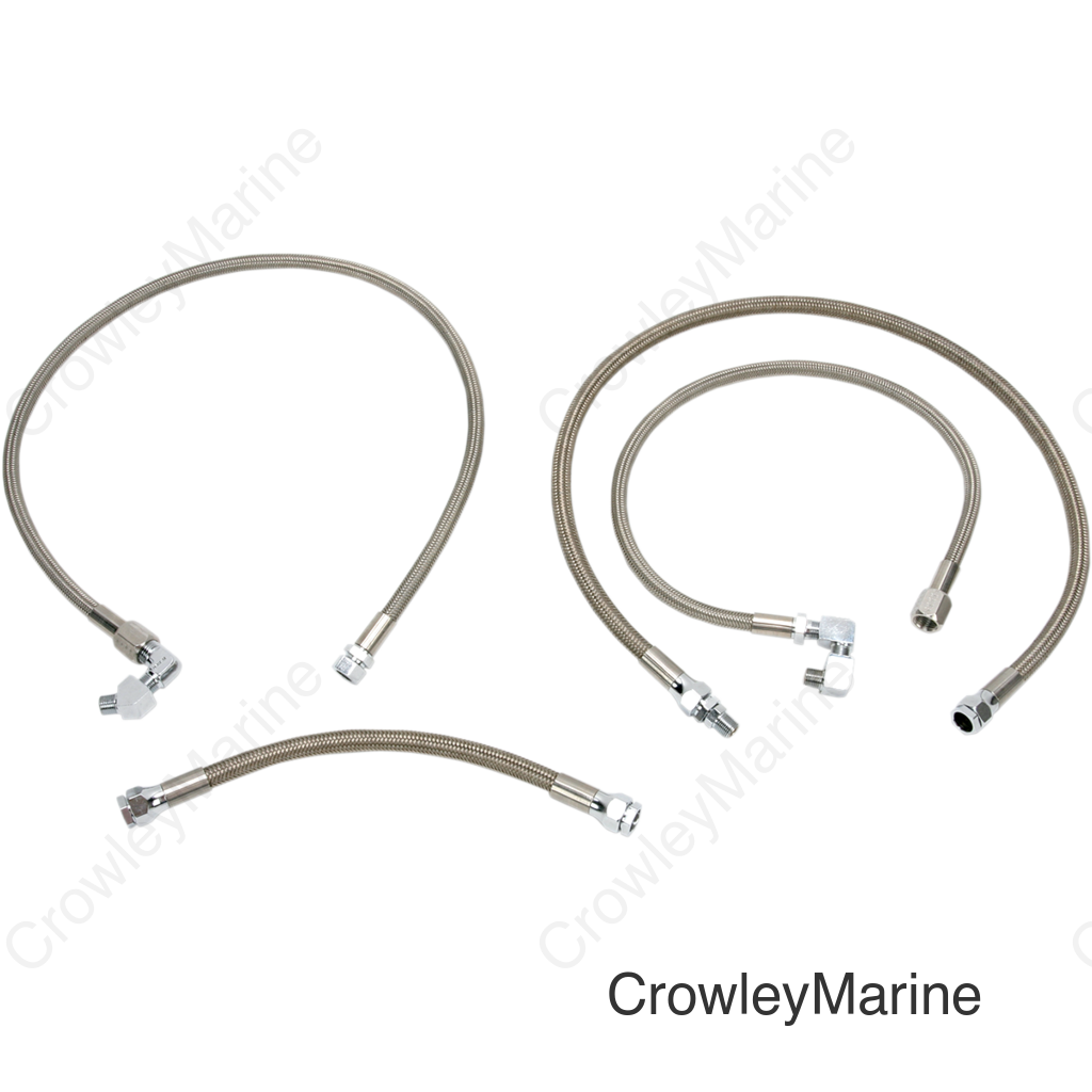 SS OIL LINE KIT 91-93 XL