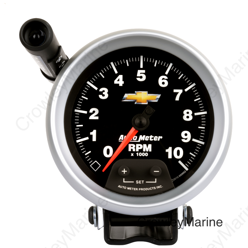 AutoMeter 3 3/4in Pedestal w/Ext. Quick-Lite for GM Copo Camaro