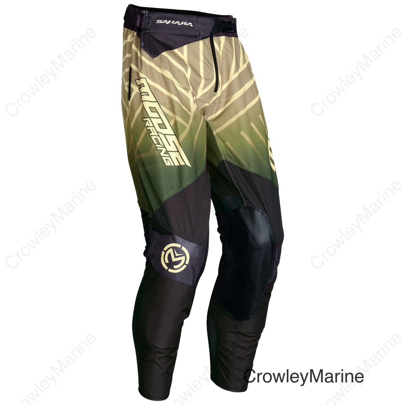 PANTS SAHARA GREEN/BLACK 42